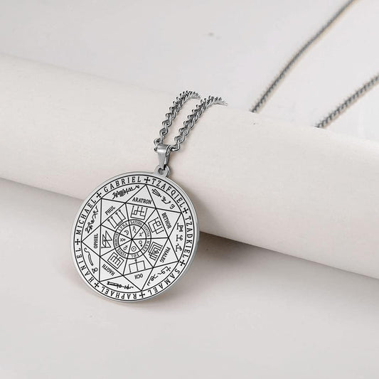 SelloCelestial™ | Collar 7 Arcángeles · Activa tu fe y propósito este 2026